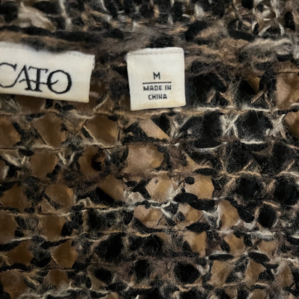 Cato Multitone Knit Cardigan - Picture 3 of 4